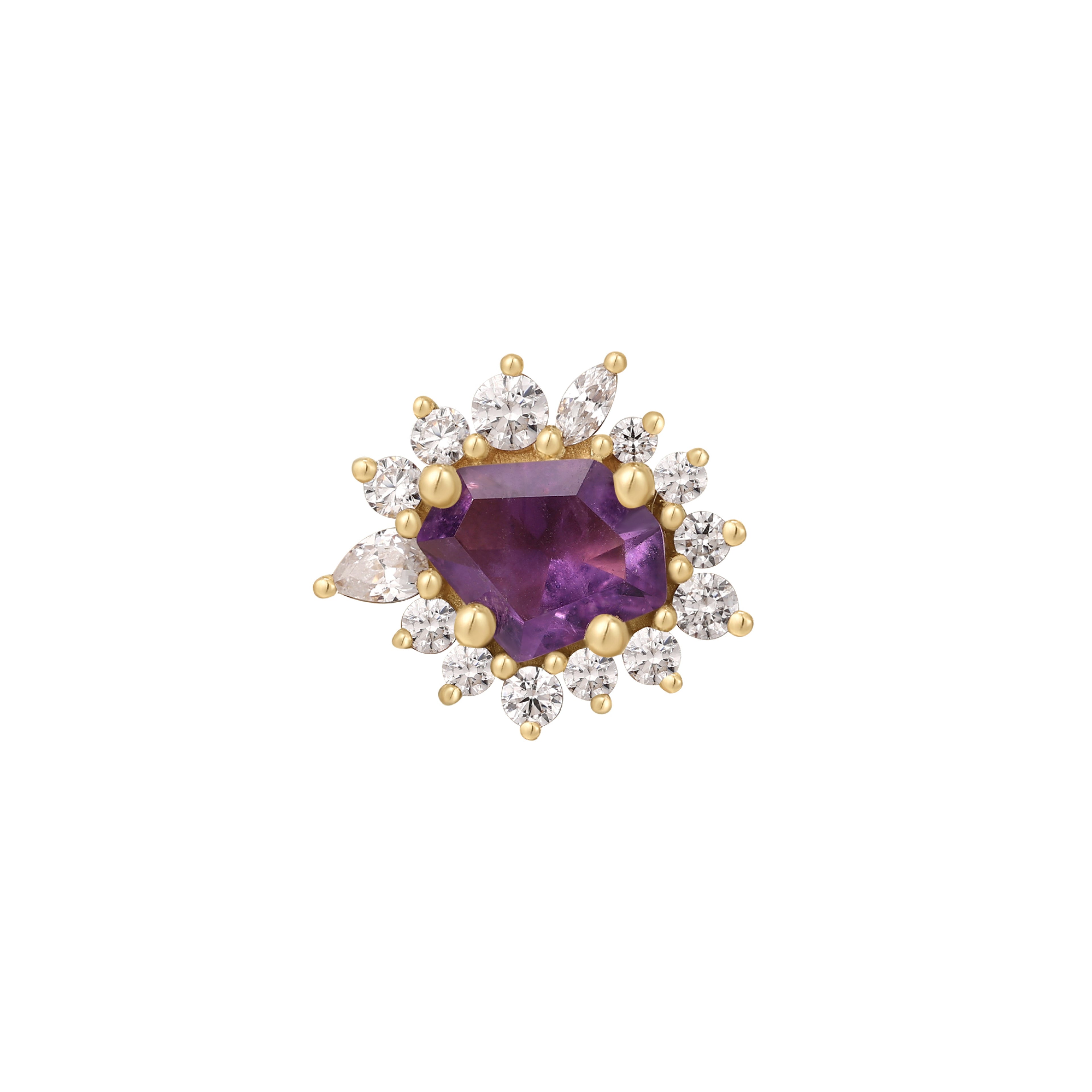 Eye Candy - Amethyst - Threadless End