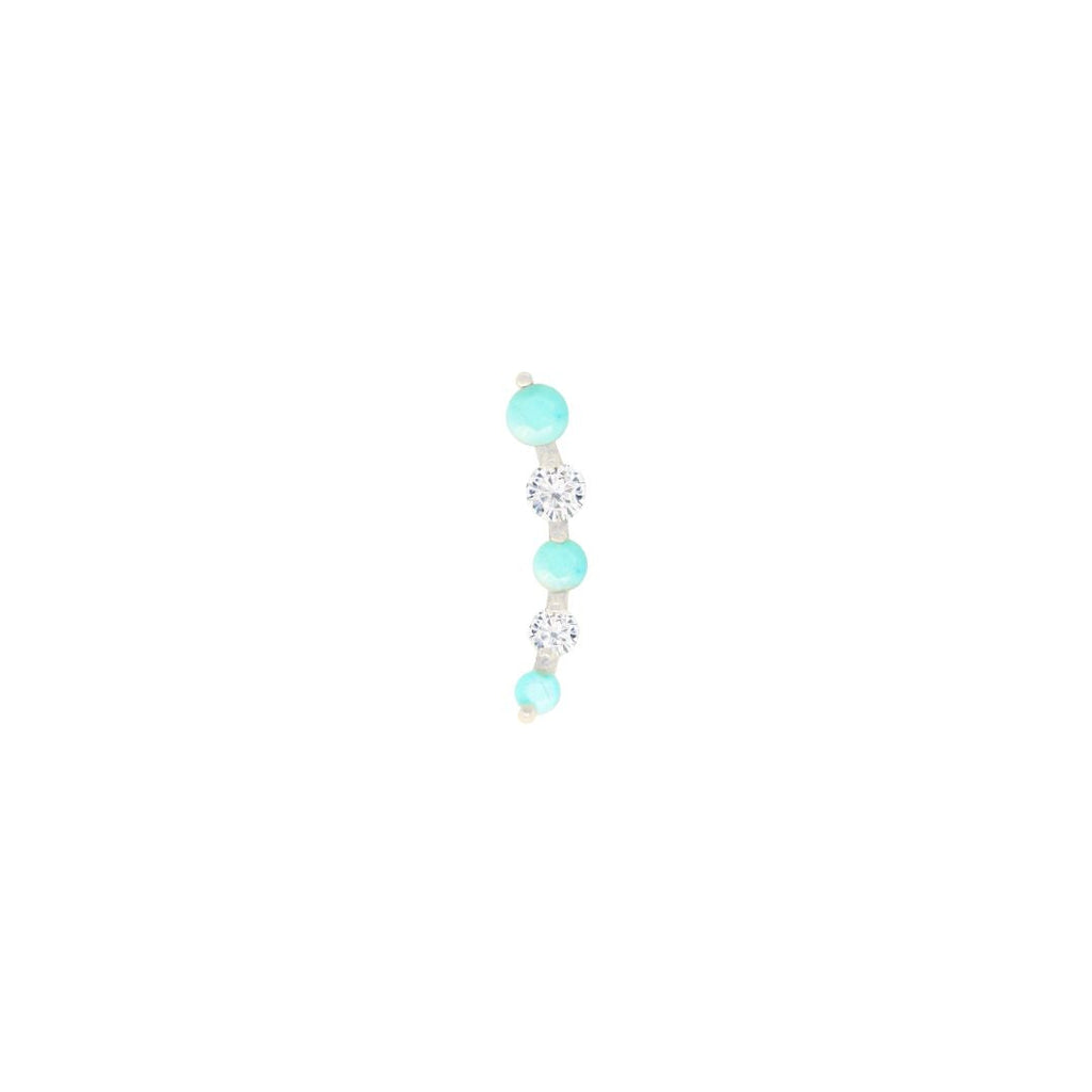 Flow - Turquoise - Threadless End
