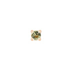 Peridot Prong - Flat Back Stud