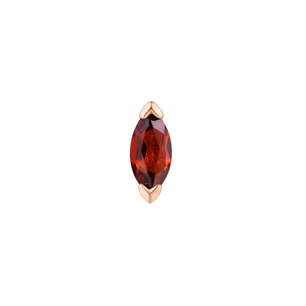Zuri - Garnet - Threadless End