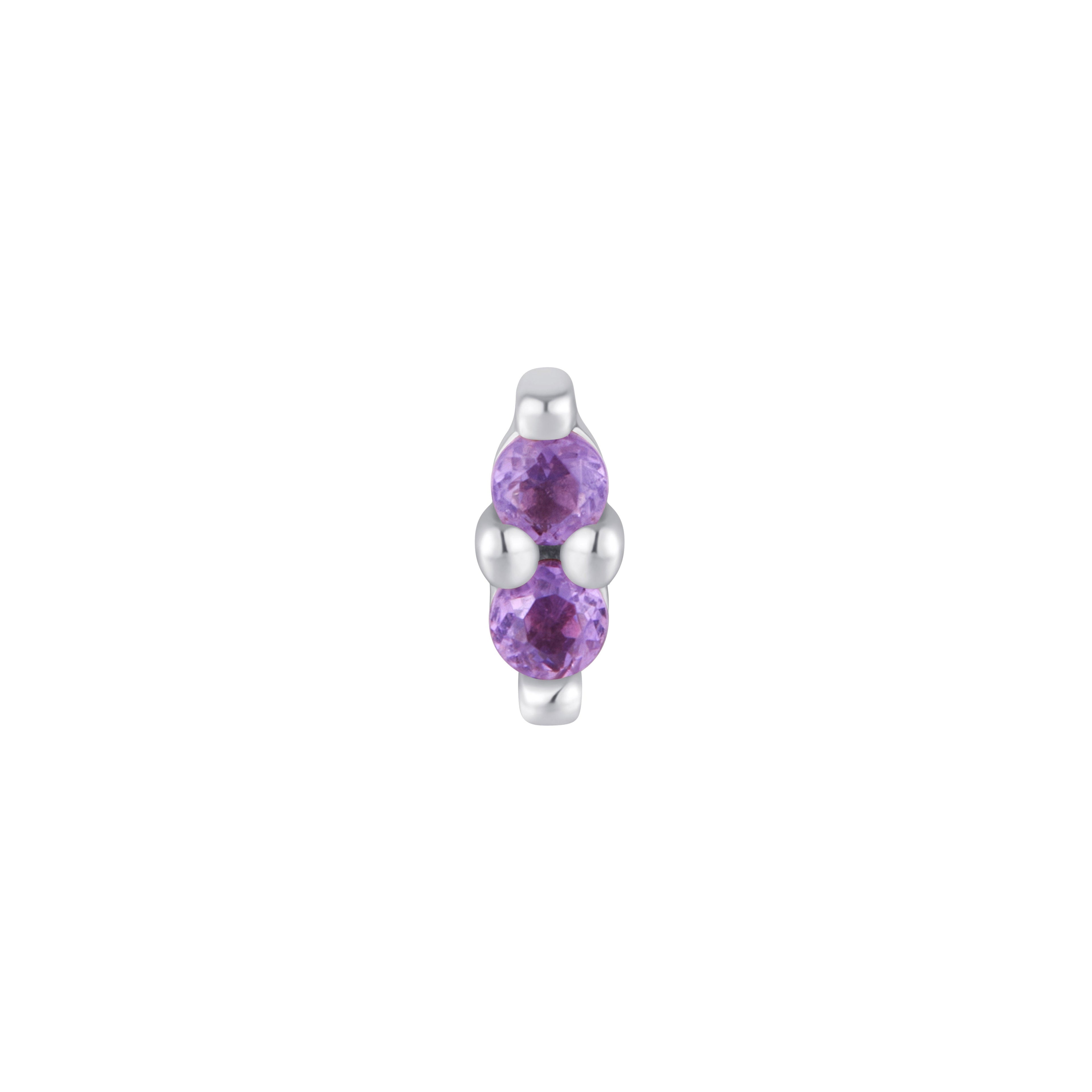 Mishka 2 - Amethyst - Threadless End