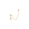 Mischief - CZ - Flat Back Stud
