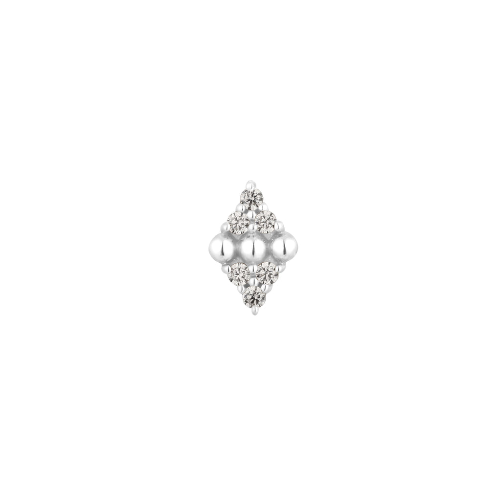 Lustre - CZ - Threadless End