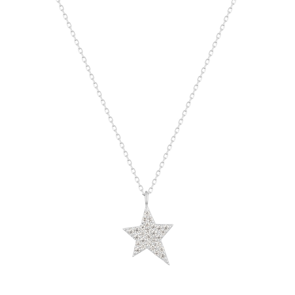 RION x Buddha Jewelry Starlight Gold Necklace - Genuine Diamond