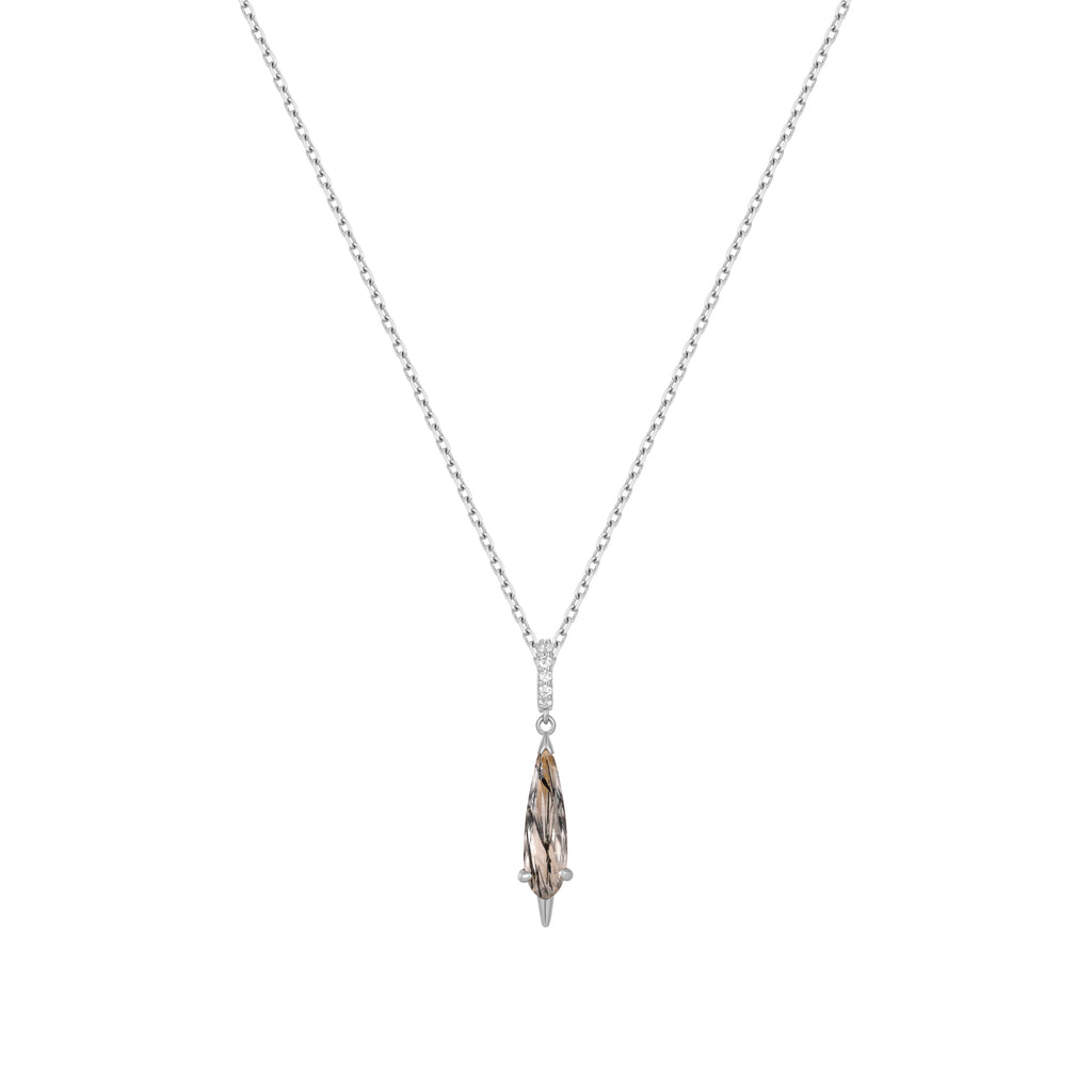 RION x Buddha Jewelry Access - Tourmalated Quartz - Necklace