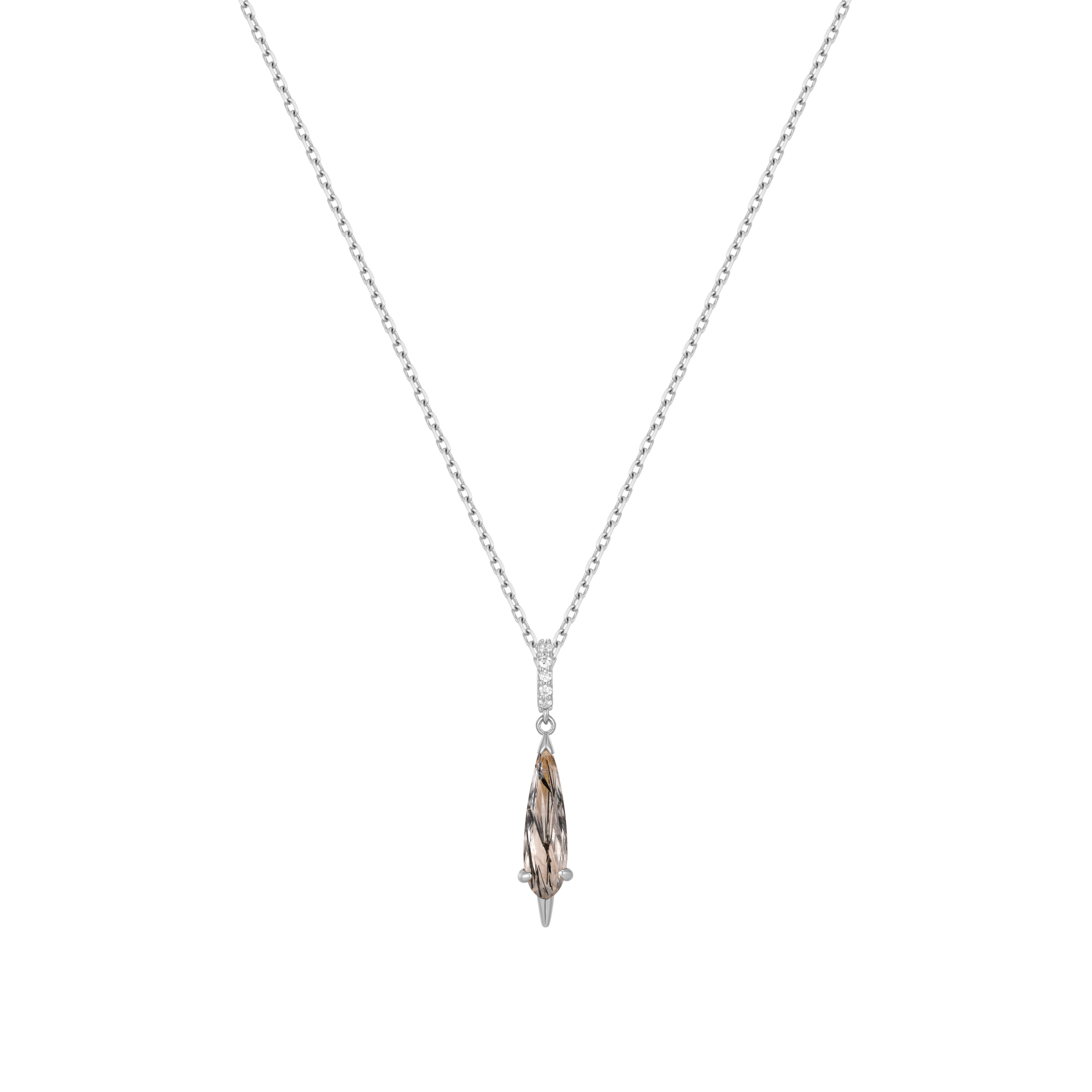 RION x Buddha Jewelry Access - Tourmalated Quartz - Necklace