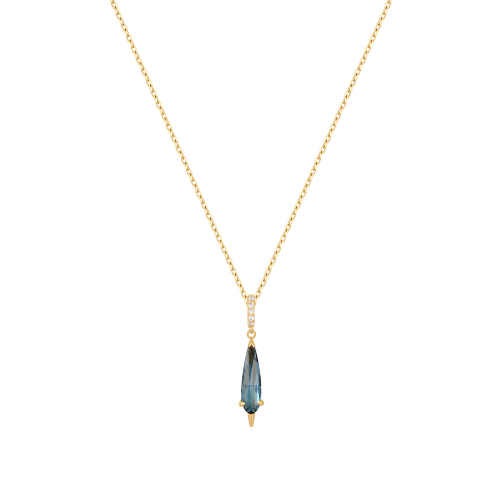 RION x Buddha Jewelry Access - London Blue Topaz - Necklace