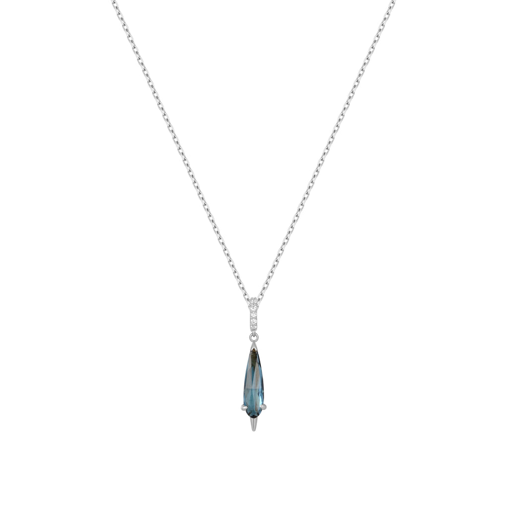 RION x Buddha Jewelry Access - London Blue Topaz - Necklace