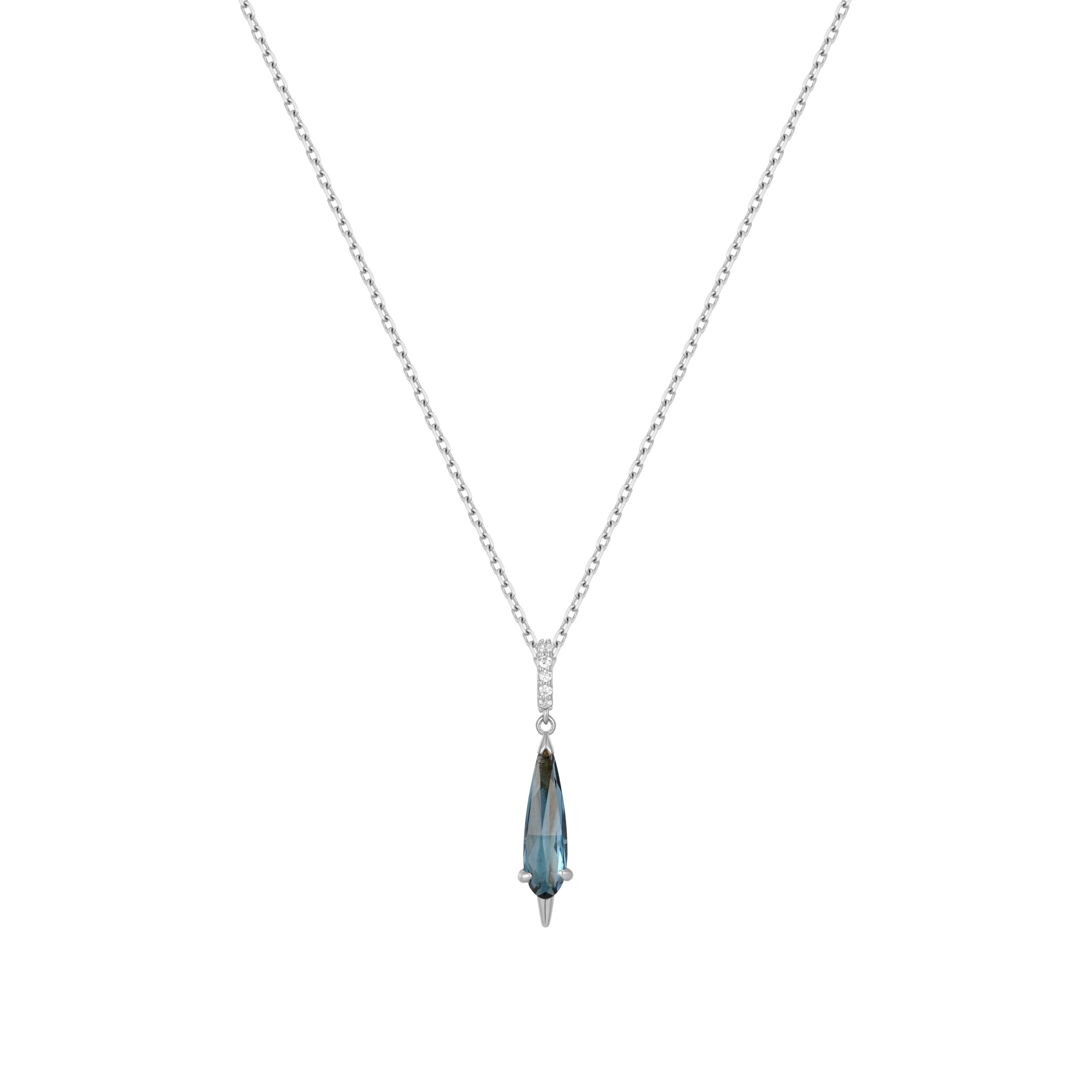 RION x Buddha Jewelry Access - London Blue Topaz - Necklace