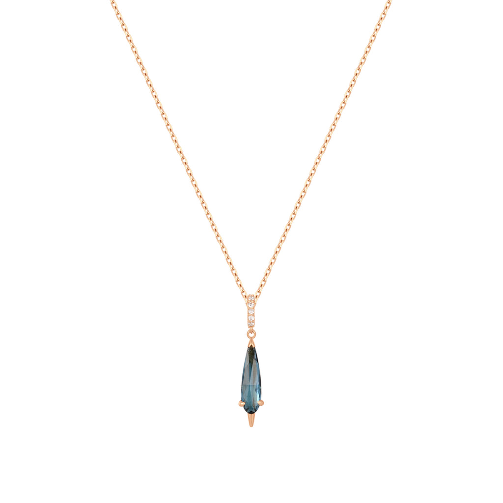 RION x Buddha Jewelry Access - London Blue Topaz - Necklace