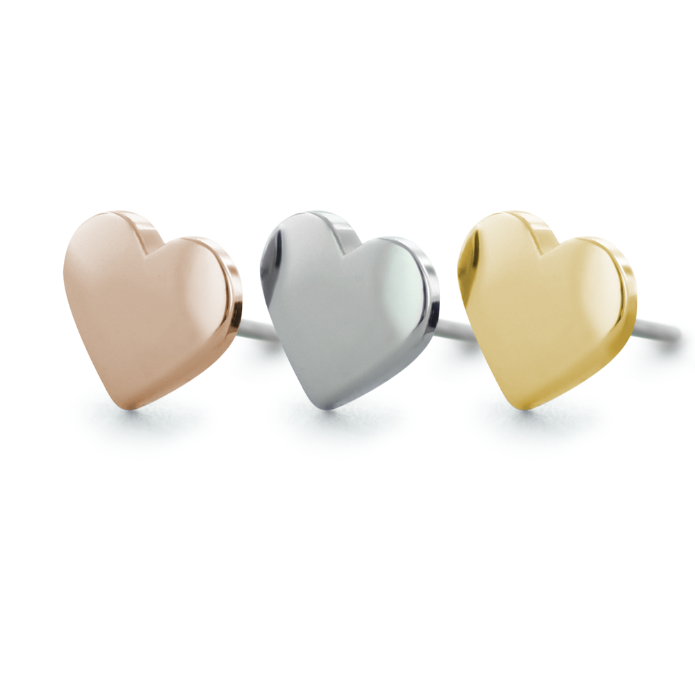 18K Gold Heart