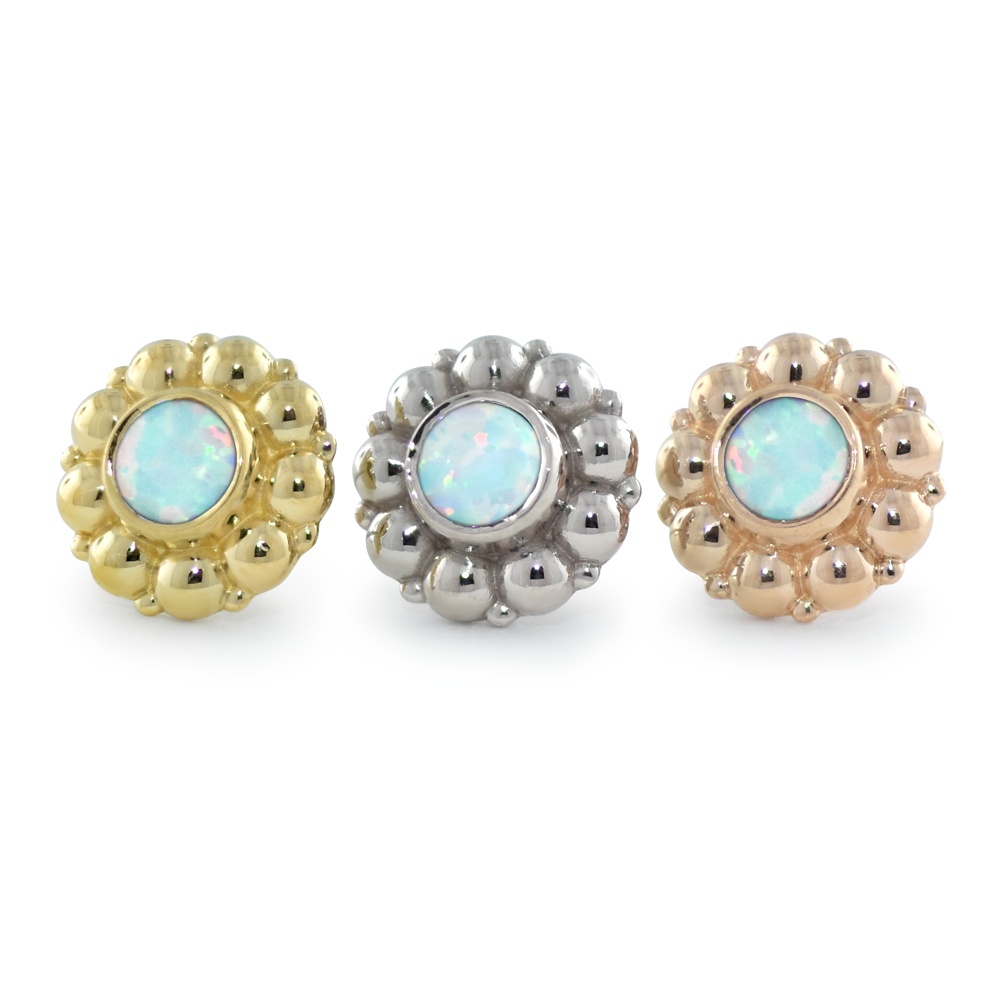 18K Gold Kumo End