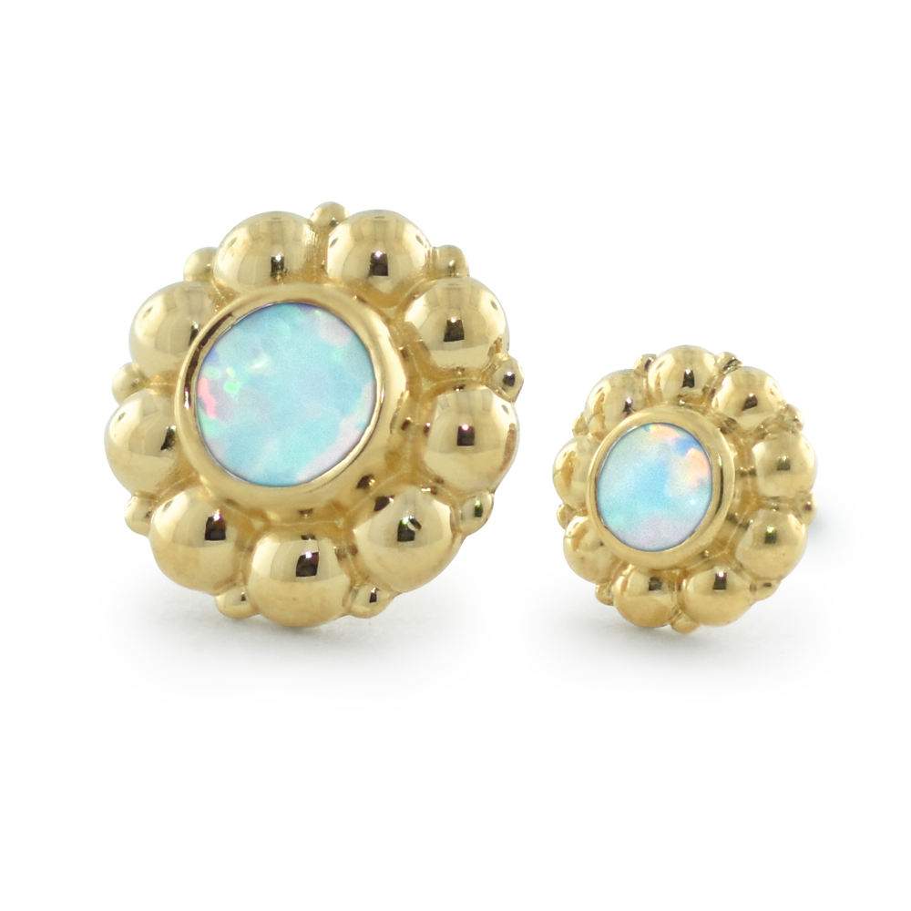 18K Gold Kumo End