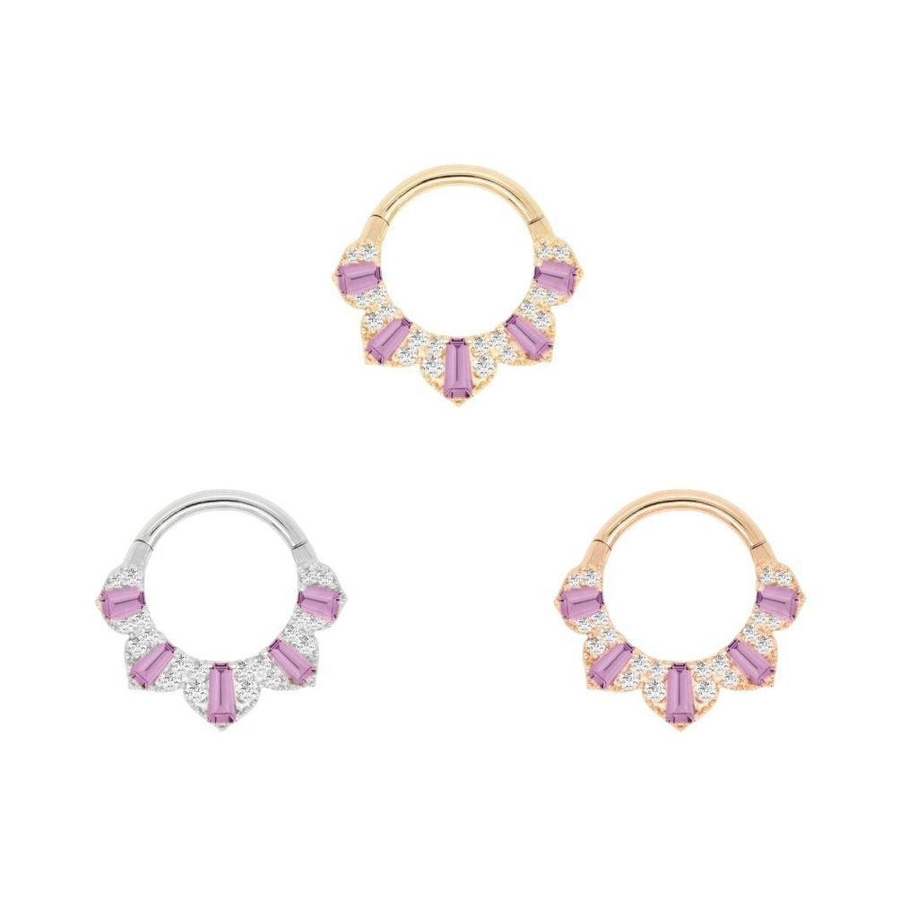 Gilty Pleasure - Amethyst + Diamond - Clicker
