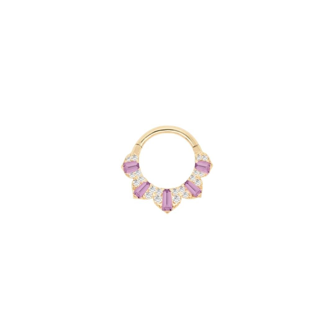 Gilty Pleasure - Amethyst + Diamond - Clicker