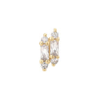 Gimme More - CZ - Flat Back Stud