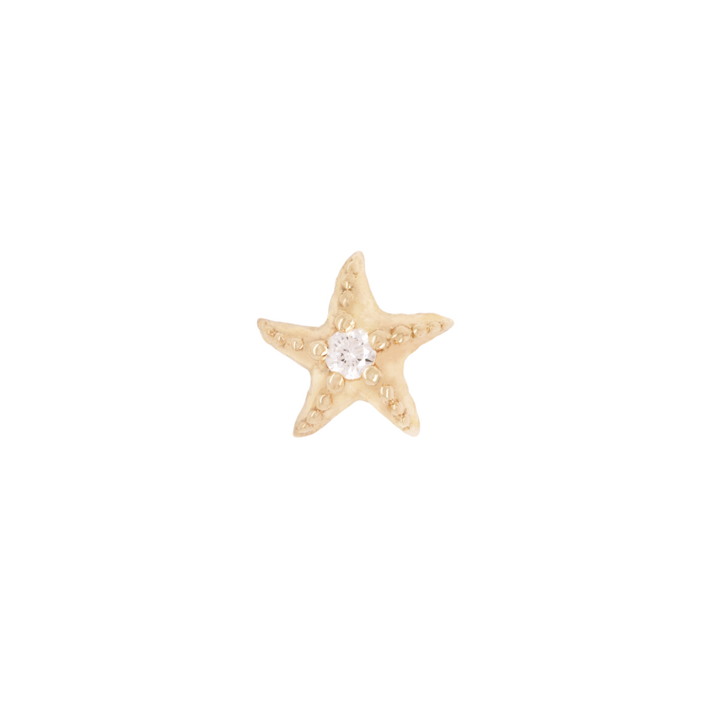 Hoku Star - Diamond - Threadless End