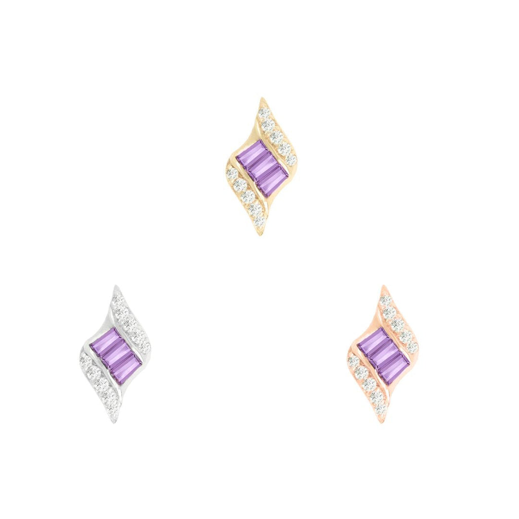Intrigue - Amethyst - Threadless End