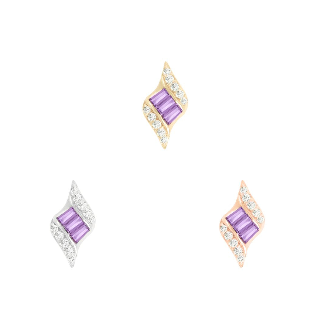 Intrigue - Amethyst - Threadless End
