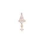 It's All Happening Flat Back Stud with CZ