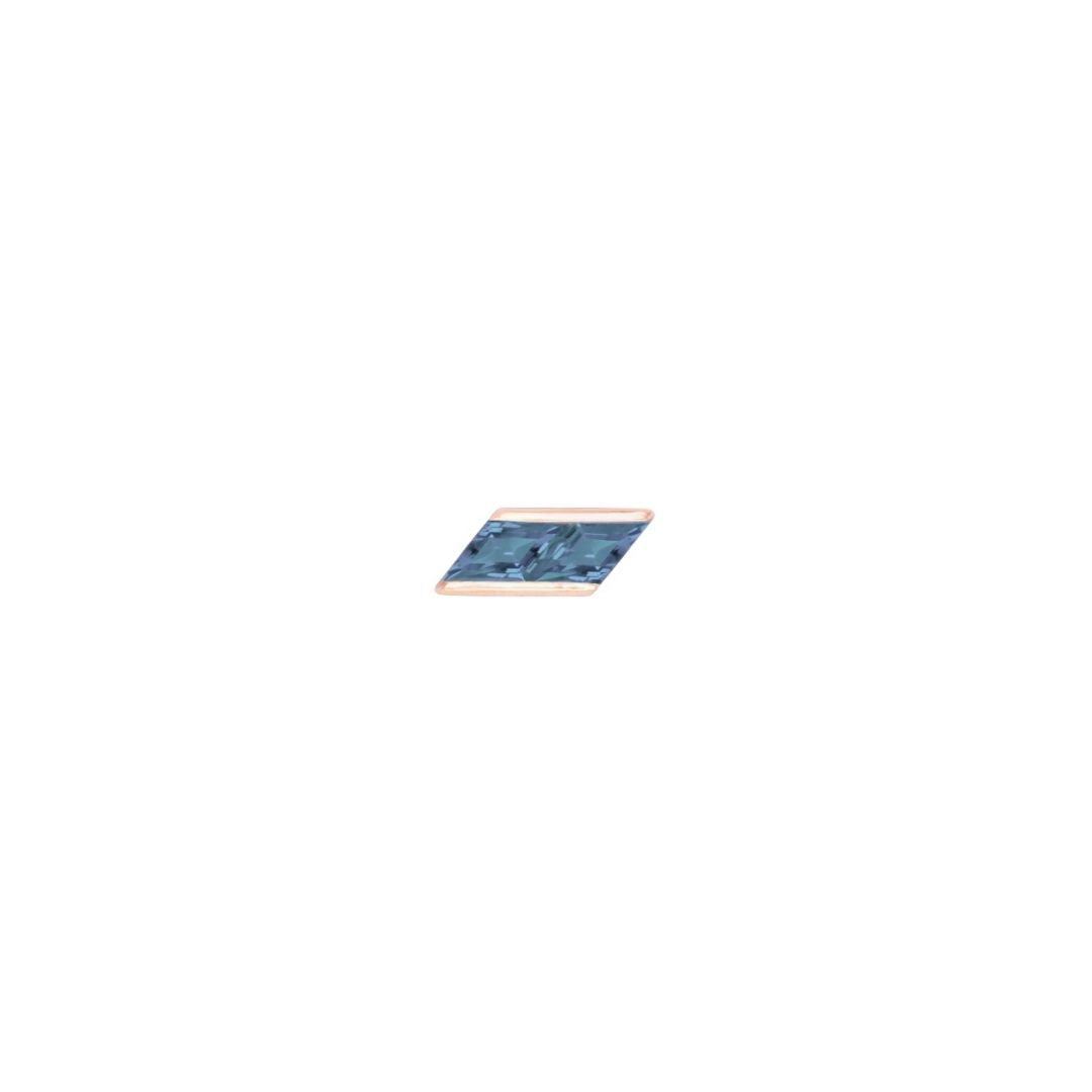 Joia - London Blue Topaz - Threadless End