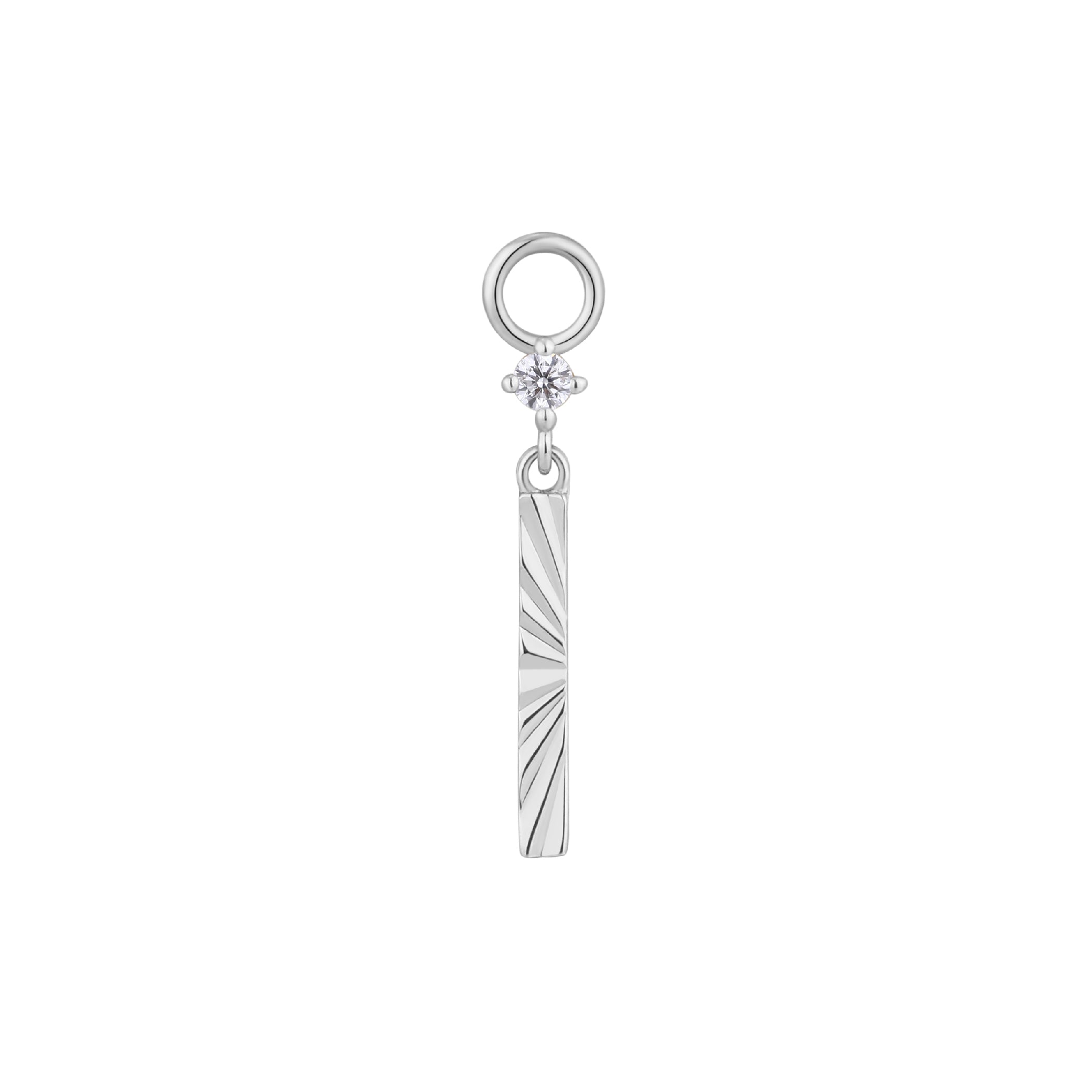 Labyrinth - CZ - Gold Charm