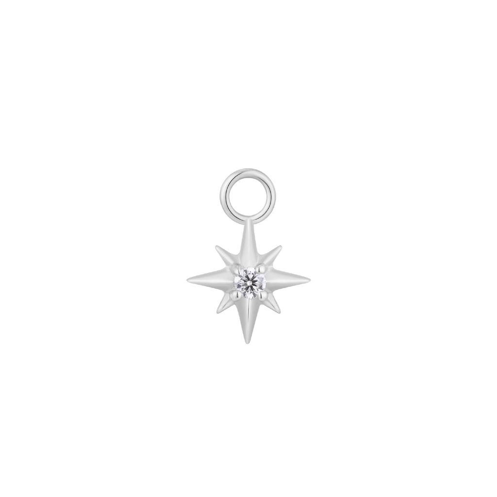 Luminary - CZ - Gold Charm