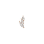 Multiplicity Flat Back Stud with CZ