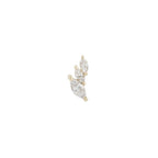 Multiplicity Flat Back Stud with CZ