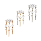 Muse CZ Flat Back Stud