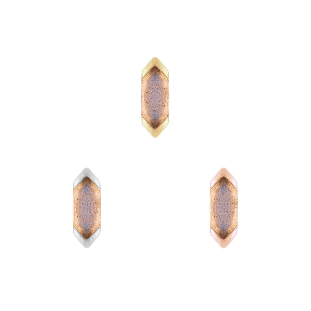Mystic Threadless End with Labradorite