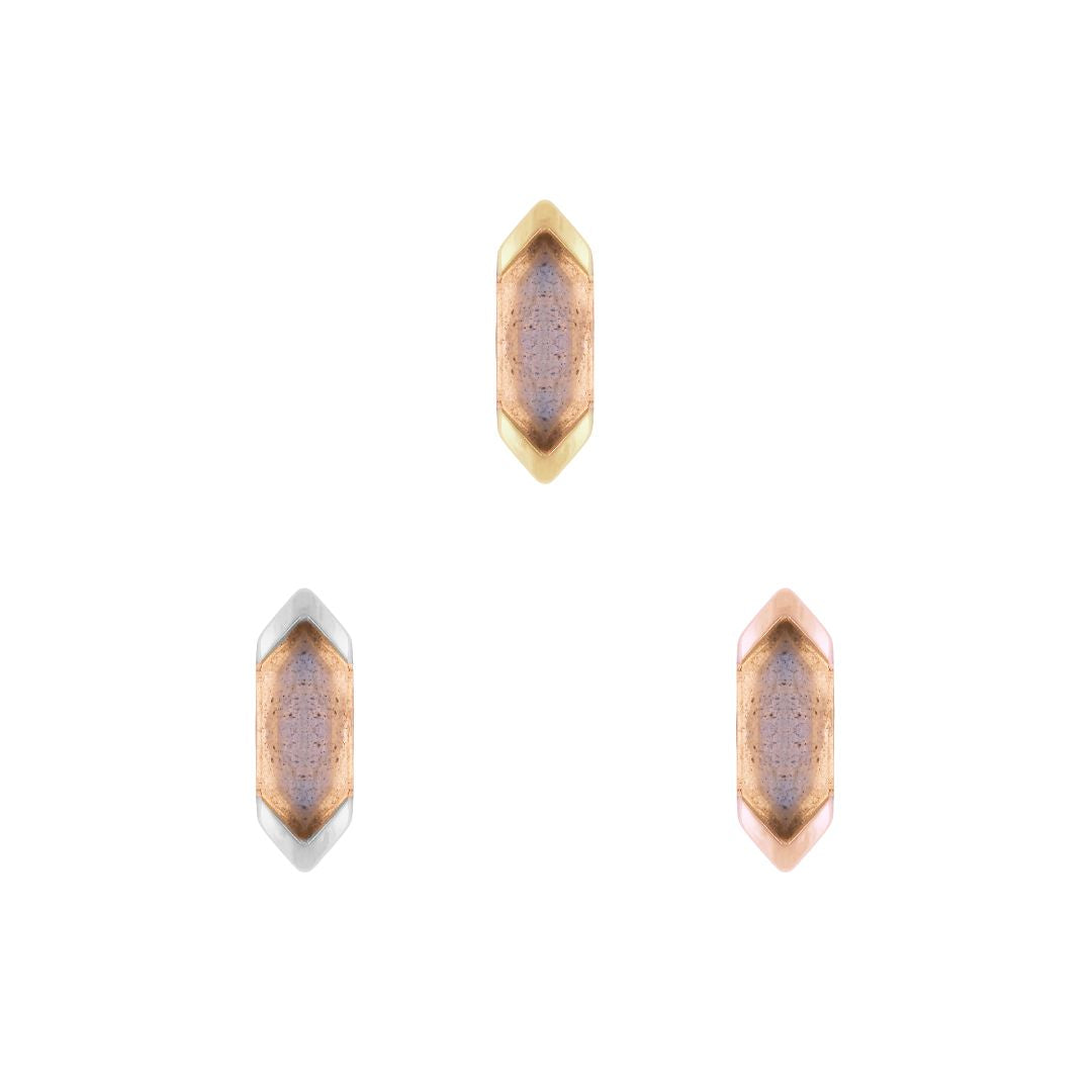 Mystic Threadless End with Labradorite