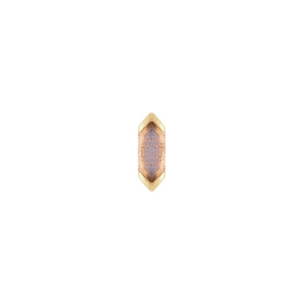 Mystic Threadless End with Labradorite