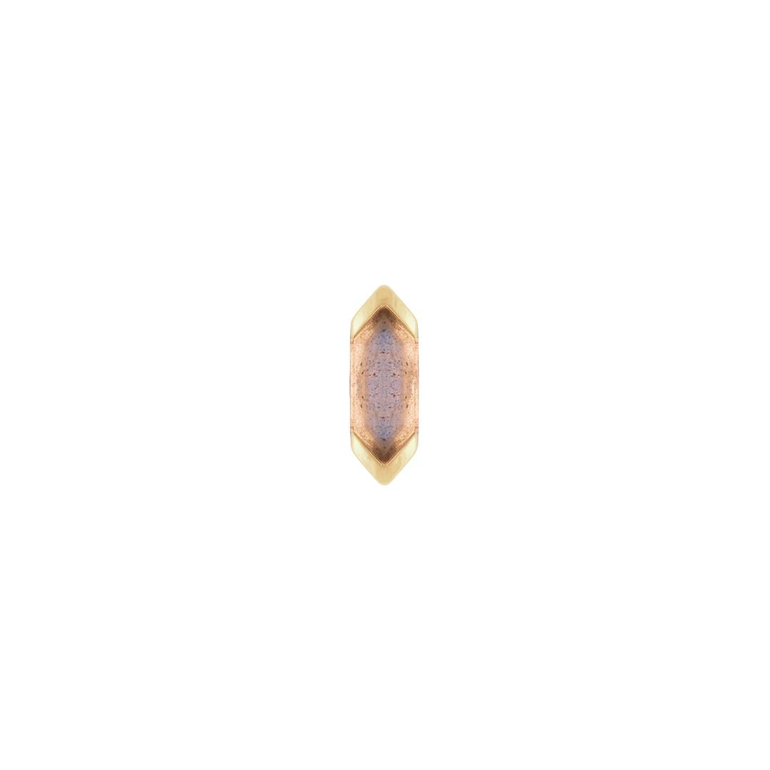 Mystic Threadless End with Labradorite