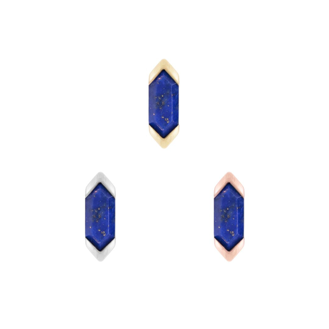 Mystic Threadless End with Lapis