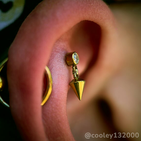 Titanium Spear Dangle