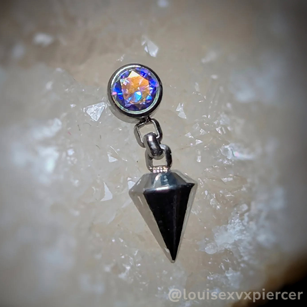 Titanium Spear Dangle