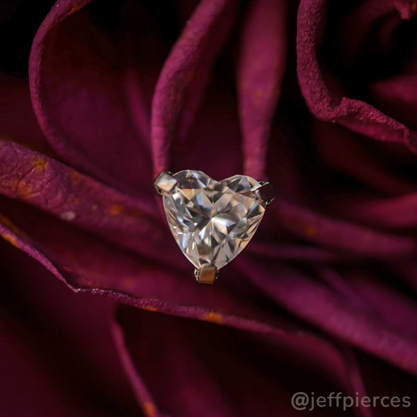Heart-Shaped Gem End