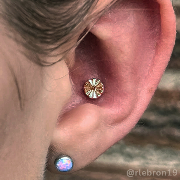 18K Gold Spline