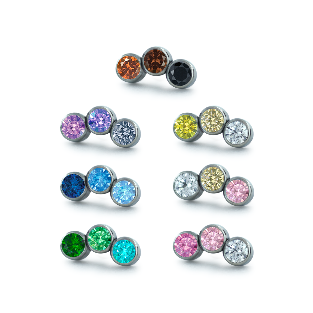 Ombre Petite Cluster