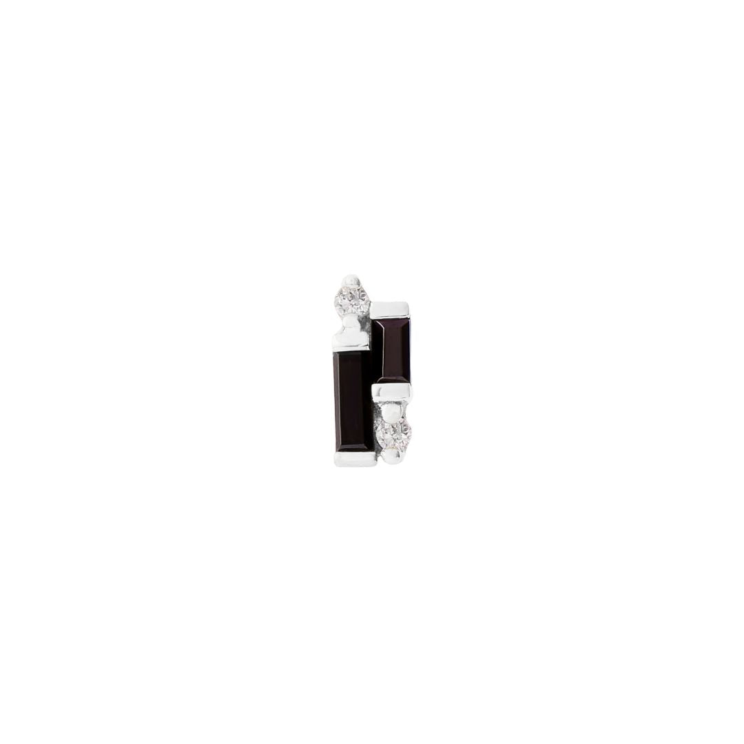 Perspective Threadless End with Black Spinel
