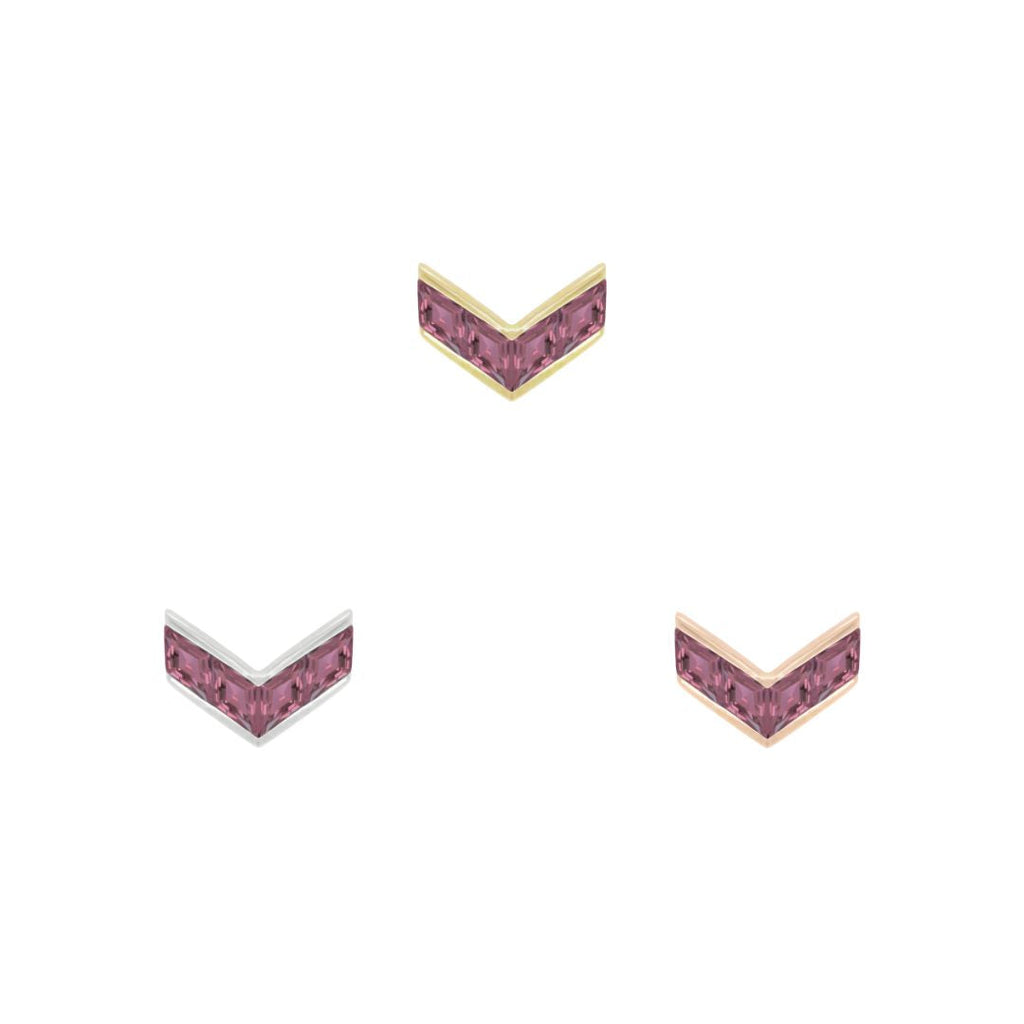 Rave - Amethyst - Threadless End