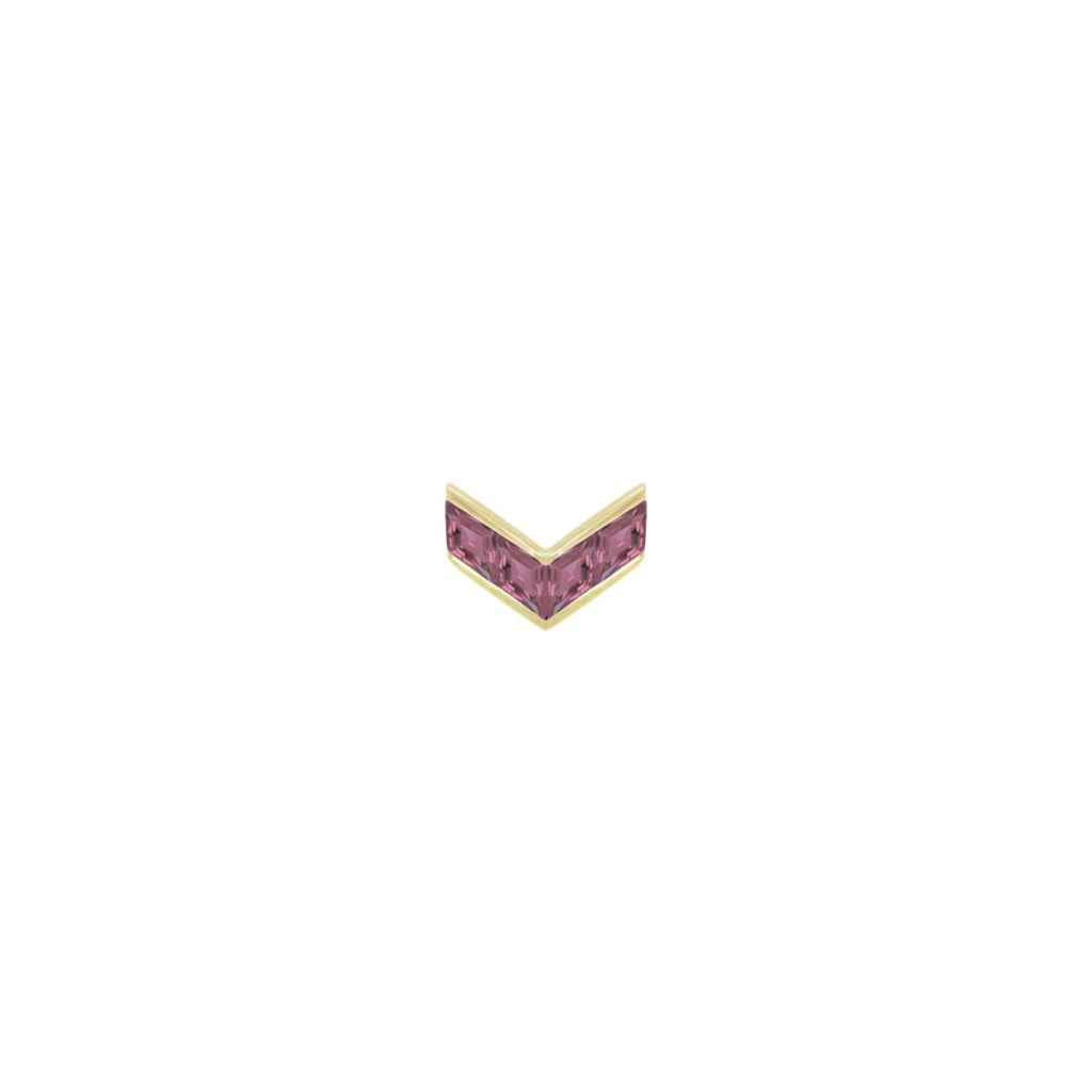 Rave - Amethyst - Threadless End