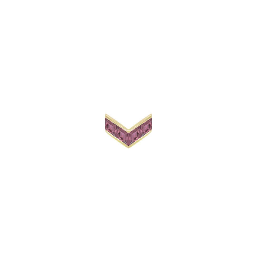 Rave - Amethyst - Threadless End