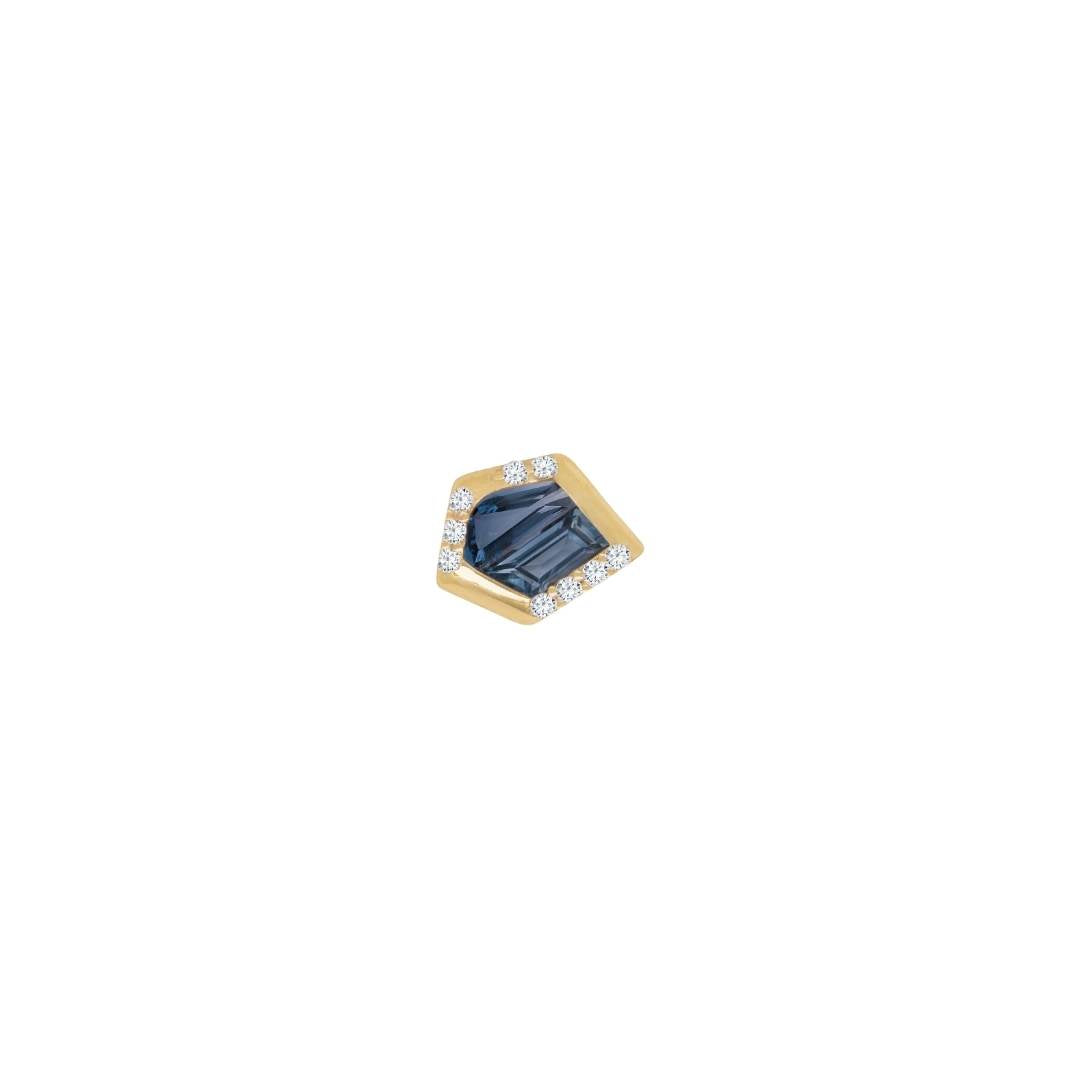 Route - London Blue Topaz - Threadless End