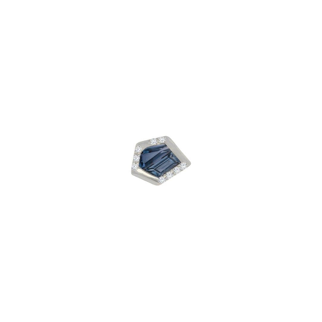 Route - London Blue Topaz - Threadless End