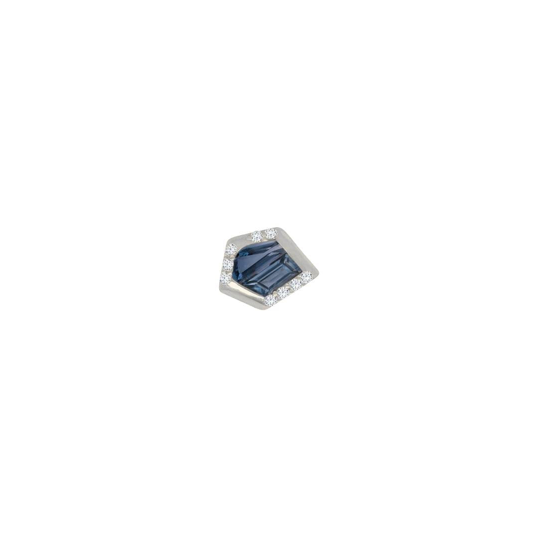 Route - London Blue Topaz - Threadless End
