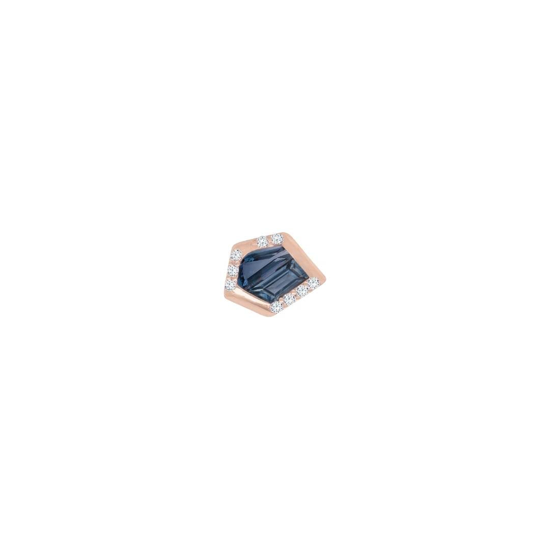 Route - London Blue Topaz - Threadless End