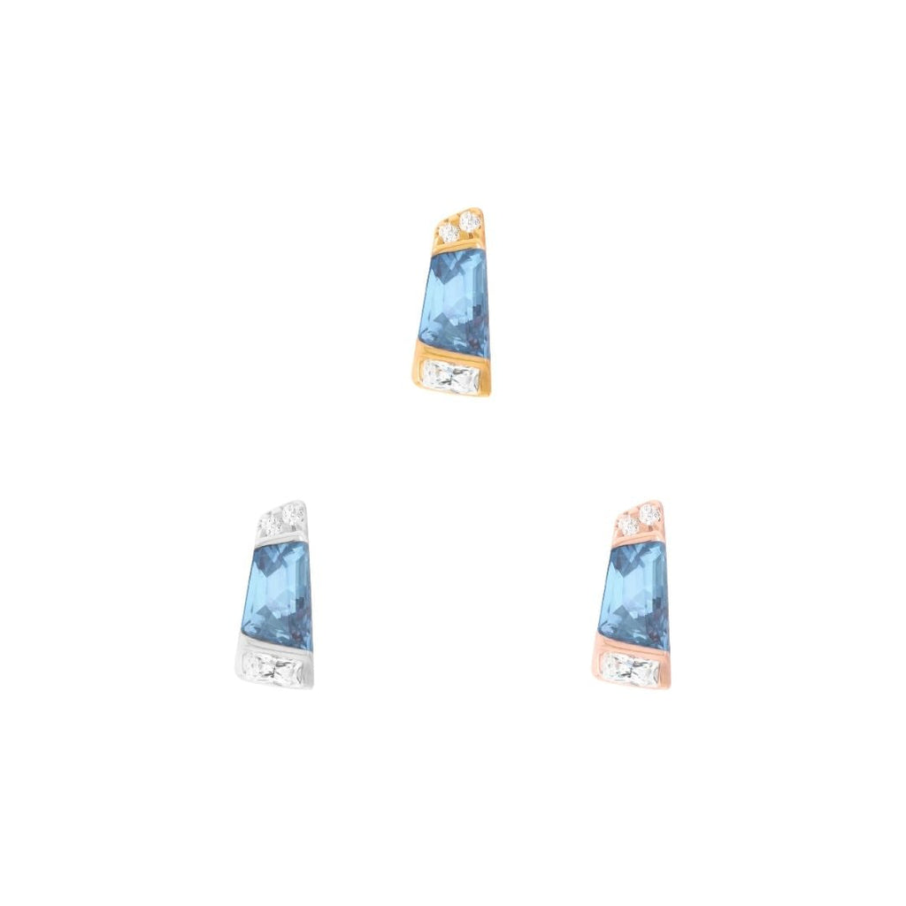 Saboteur - London Blue Topaz - Threadless End