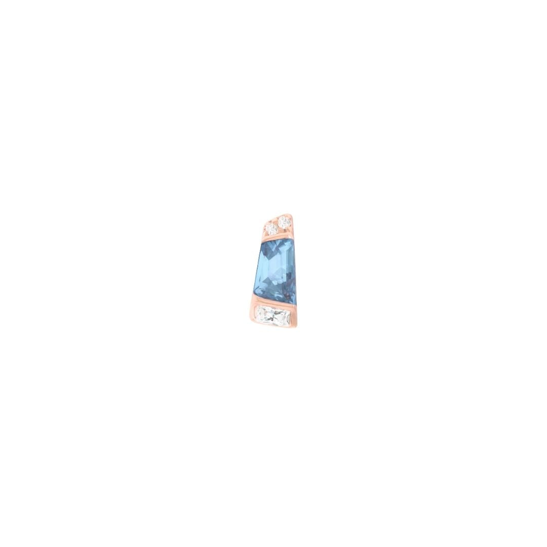Saboteur - London Blue Topaz - Threadless End